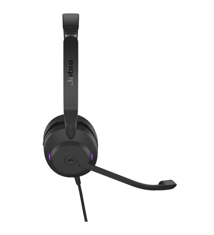 Micro Casque Filaire Jabra Evolve2 30 SE Duo MS-USB-A / Noir
