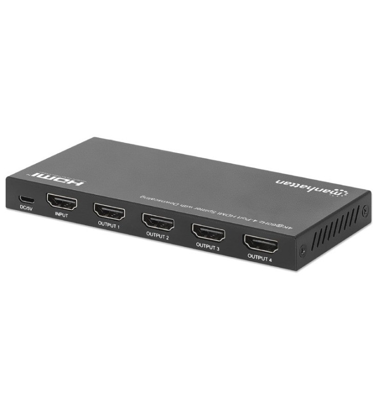 Répartiteur HDMI 4 ports 4K à 60 Hz 18 Gbit/s / Noir