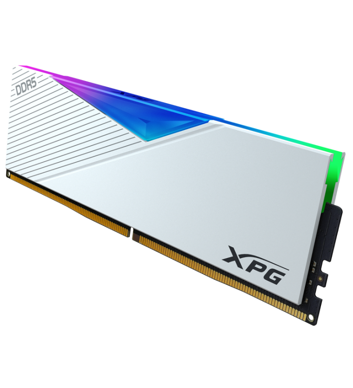 RAM XPG Lancer RGB DDR5 6000 MHz 64 Go (2 x 32 Go) RGB / Blanc