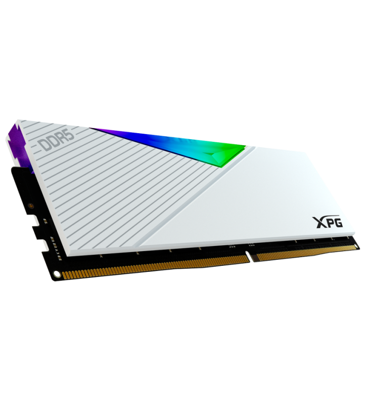 RAM XPG Lancer RGB DDR5 6000 MHz 64 Go (2 x 32 Go) RGB / Blanc