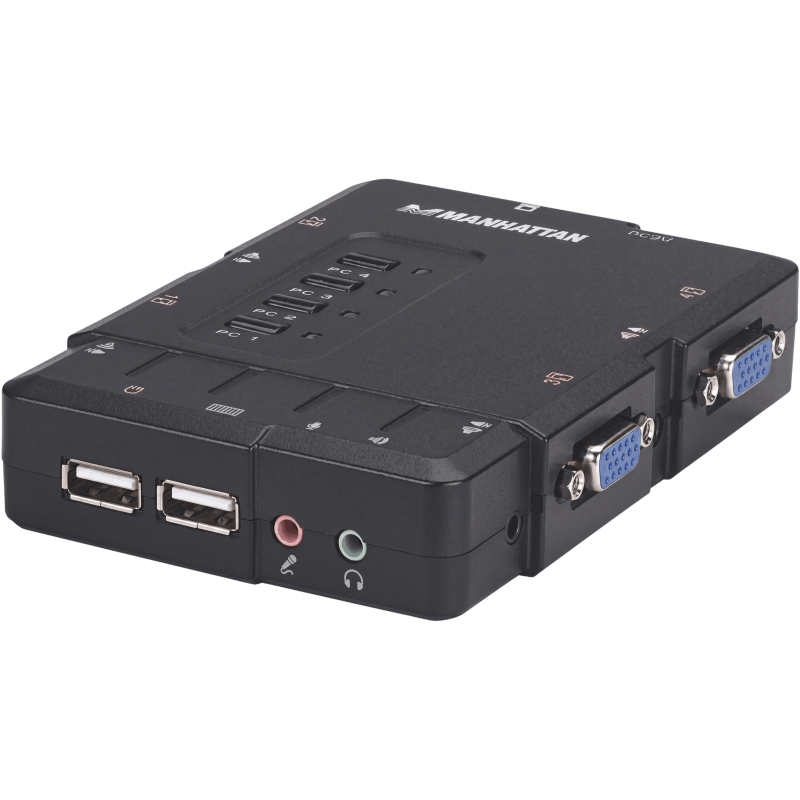 Commutateur KVM compact 4 ports