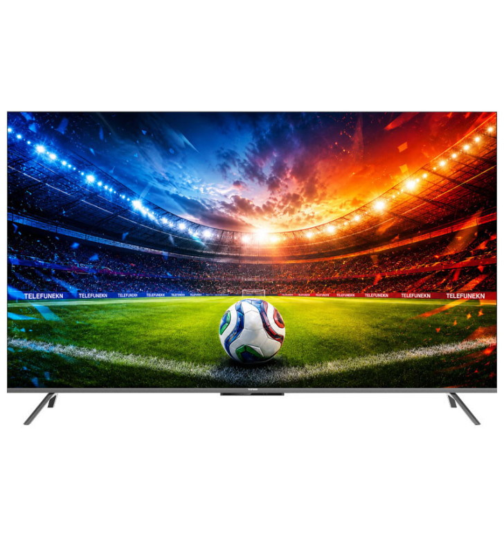 TV 85" QLED TELEFUNKEN G4FN GOOGLE TV 4K AVEC RÉCEPTEUR INTÉGRÉ
