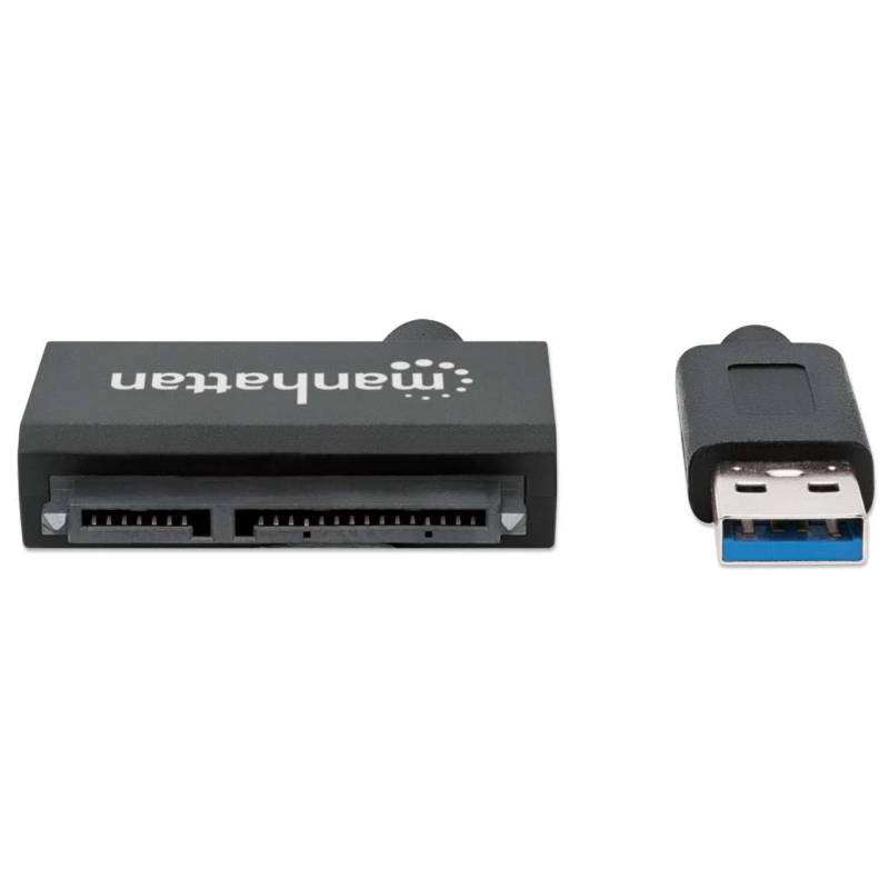 Adaptateur Manhattan USB 3.0 SuperSpeed ​​vers SATA / Noir