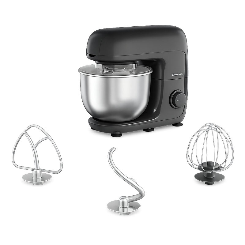 Robot de cuisine MOULINEX Bake Essential 4,8 Litres / 800 W / Noir