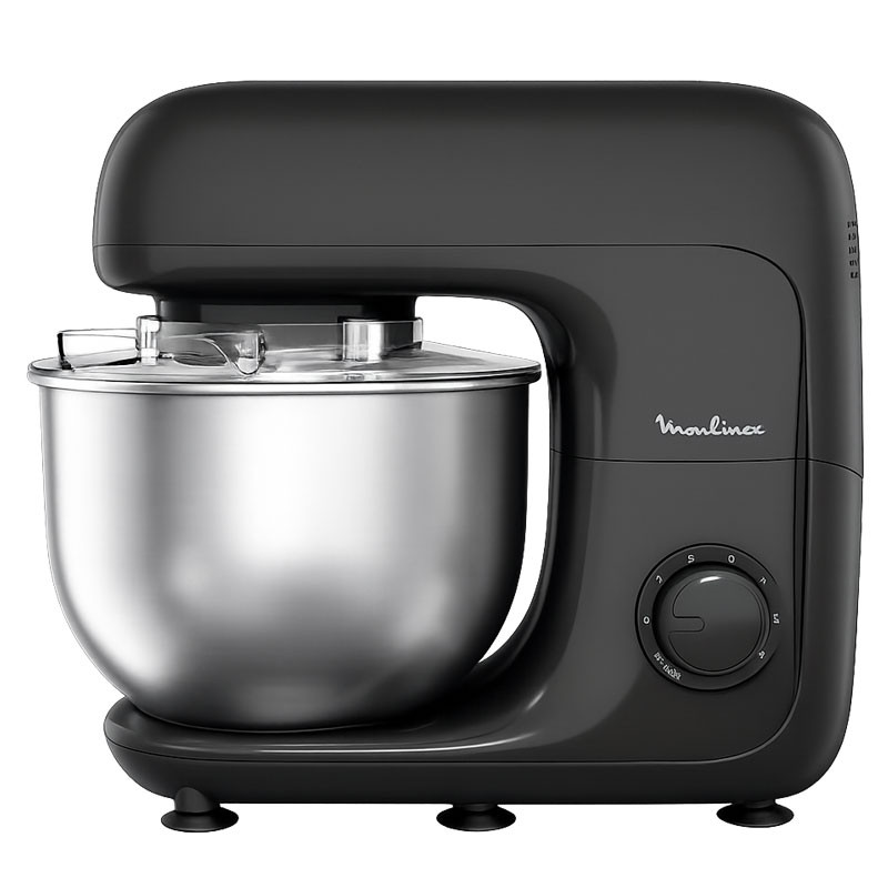Robot de cuisine MOULINEX Bake Essential 4,8 Litres / 800 W / Noir