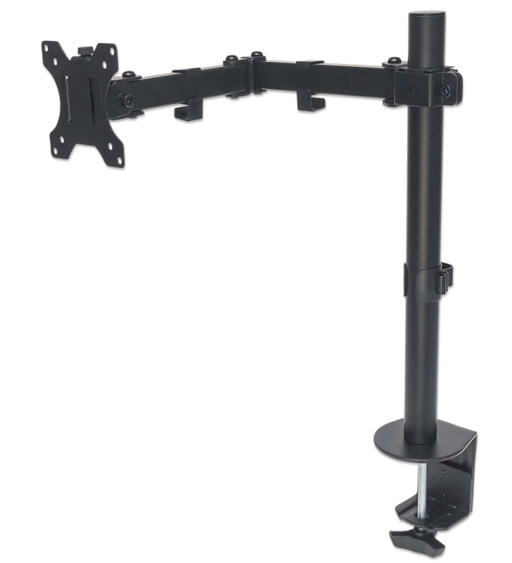 Support Universel Manhattan avec bras articulé à double liaison, pour écrans de 13" à 32"