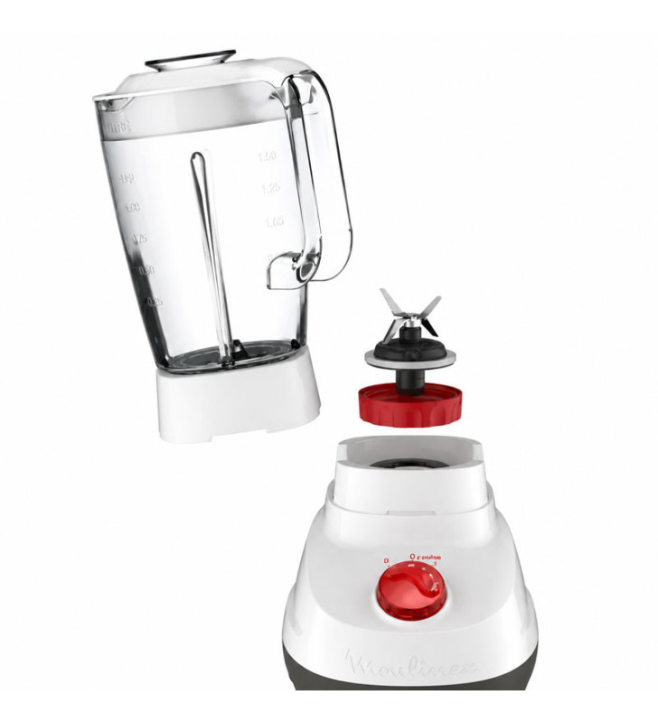 Blender MOULINEX 1.75 Litres / 700 W / Blanc / LM207125