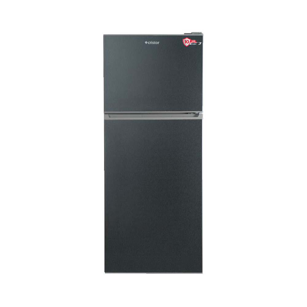 Réfrigérateur CRISTOR Double porte De Frost 443 Litres / RFDK510G / Gris