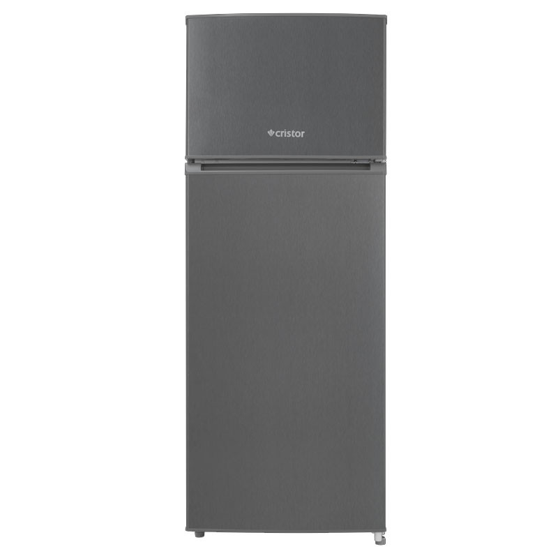 Réfrigérateur CRISTOR De Frost Double porte 294 Litres / Gris