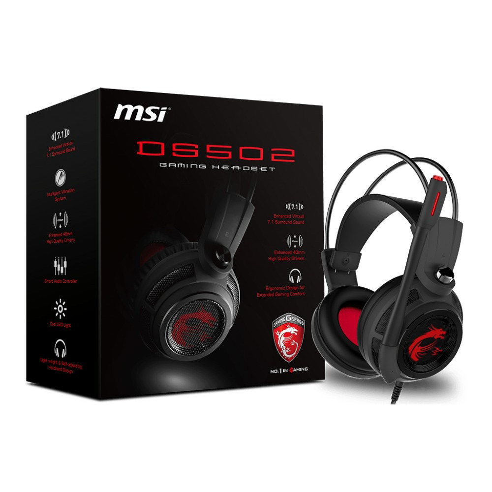 Casque Micro Gaming MSI DS501