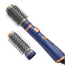 Coffret Brosse Rotatif 2en1 LEXICAL 1000W / BLEU / LAS-5220-6-B