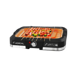 Barbecue électrique LEXICAL / 1800W / Noir