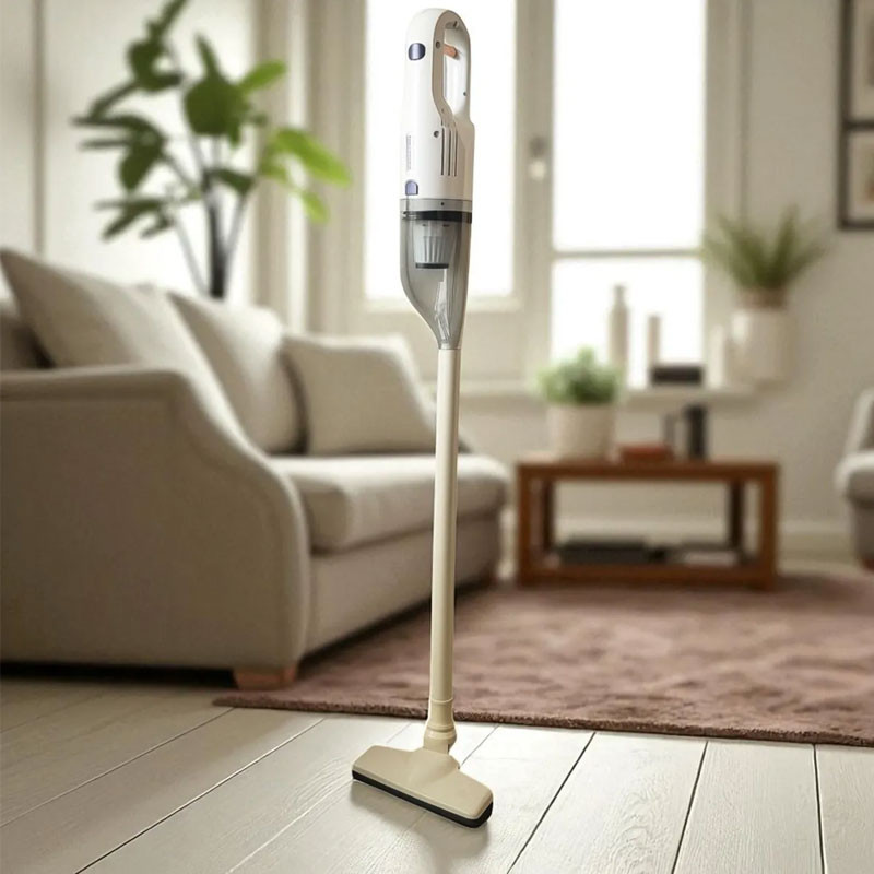 Aspirateur Balai FLORENCE Rechargeable / 100W / BLANC / HK420-BL