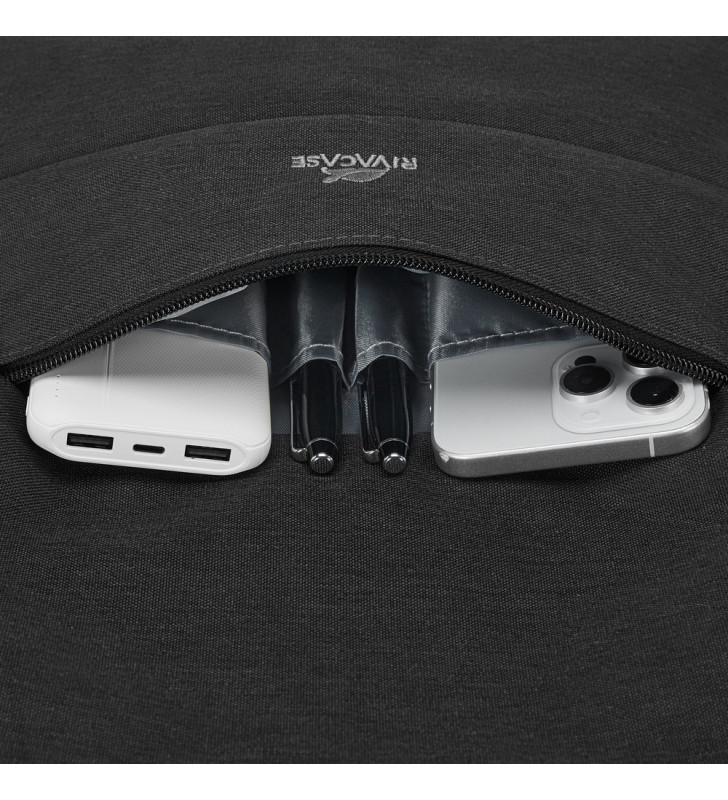 Sac à dos antivol pour pc portable 17.3" RivaCase 7567 / Noir