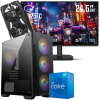 Setup Gamer Special Pc de Bureau Gaming / i5-11400F / RTX 3050 6G / 16 Go Avec Écran Gaming Cooler Master 24.5" Full HD IPS / 120 Hz