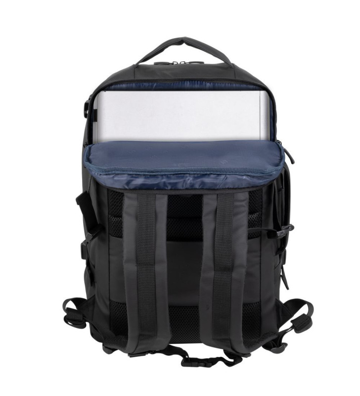 Sac à dos Rivacase 8465 Coated Eco Travel 17.3" / Noir