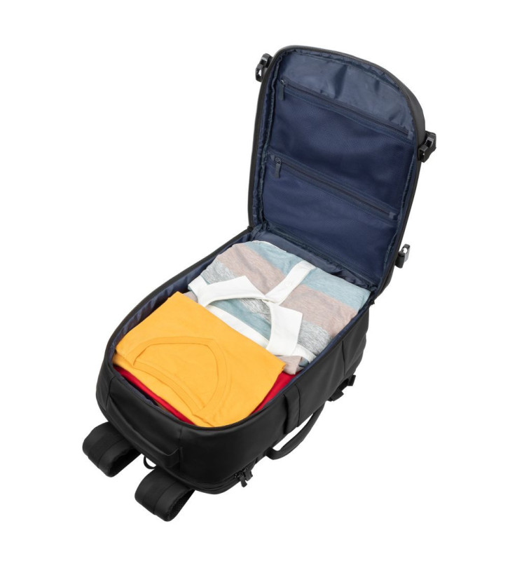 Sac à dos Rivacase 8465 Coated Eco Travel 17.3" / Noir
