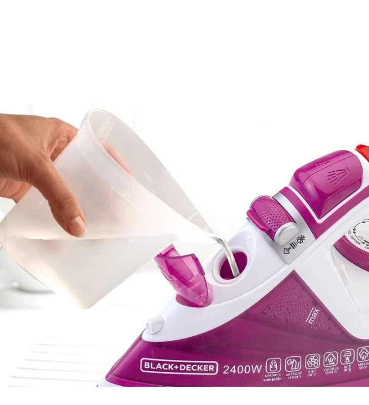 Fer à Repasser BLACK & DECKER 2400W / Violet