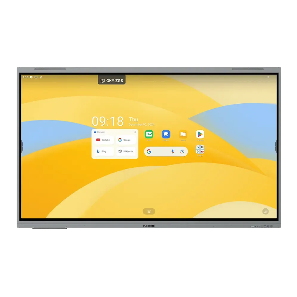 ECRAN INTERACTIF MAXHUB 86'' E8630 8GO 128GO ANDROID 14 GOOGLE EDLA