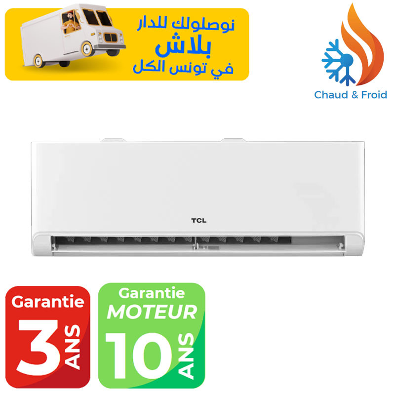 Climatiseur TCL Inverter 24000 BTU Chaud & Froid / Garantie 3 ans