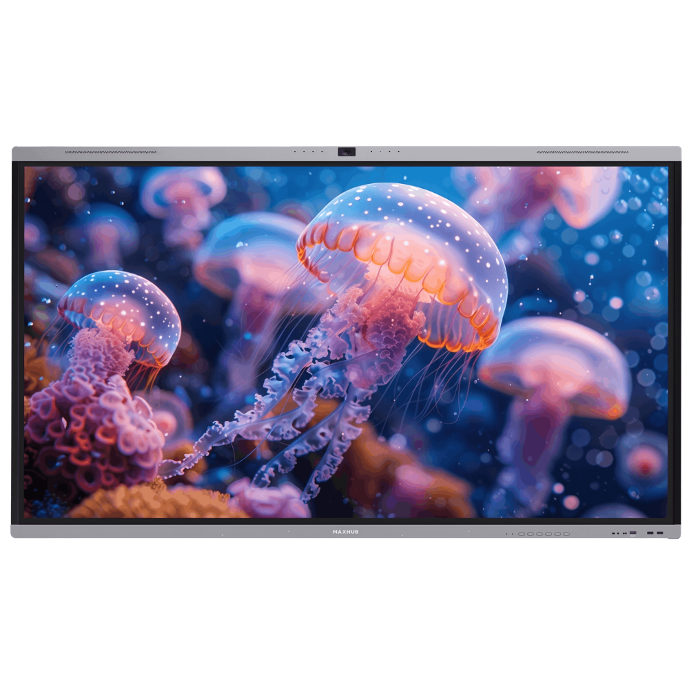 Écran interactif MAXHUB 75'' 60Hz 6.5ms U7540 16GB 256GB ANDROID 15 EDLA +CAMERA