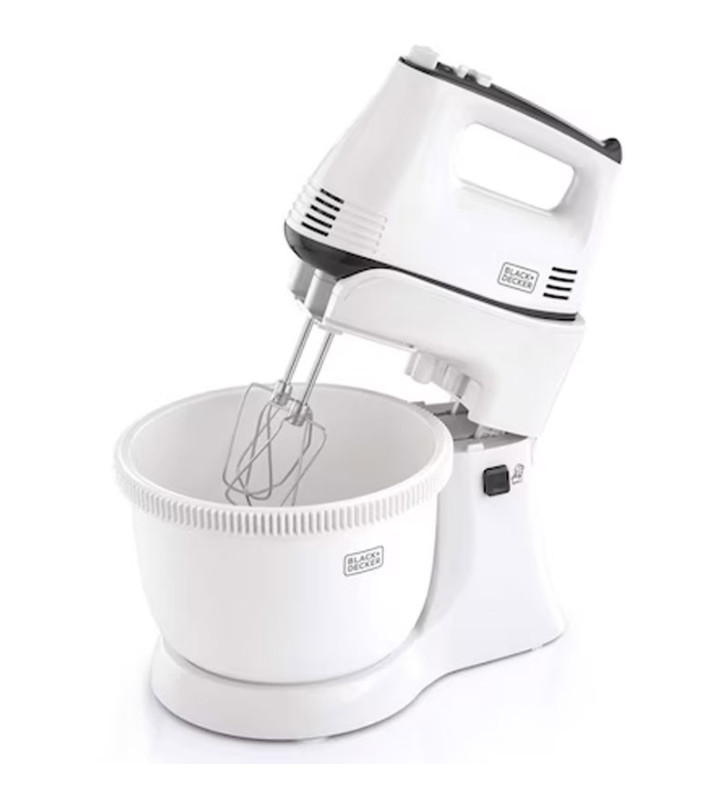 Batteur avec Bol BLACK & DECKER 300W / Blanc / M700-B5