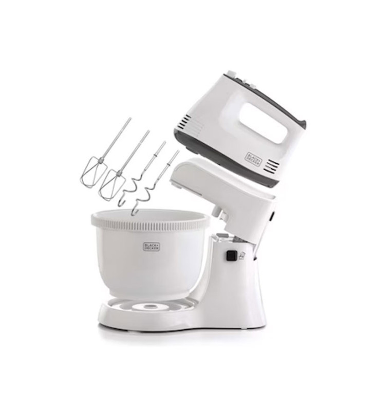 Batteur avec Bol BLACK & DECKER 300W / Blanc / M700-B5