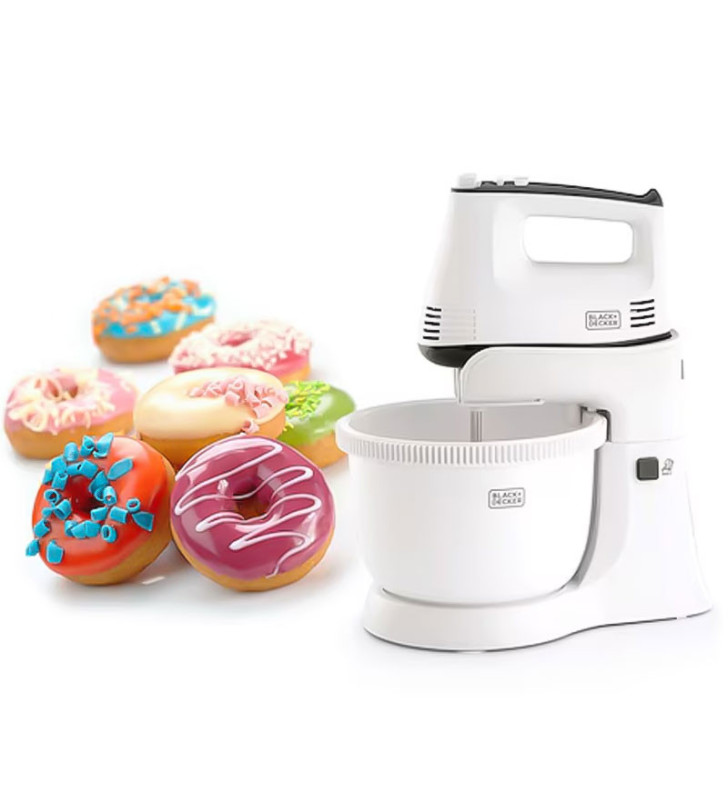 Batteur avec Bol BLACK & DECKER 300W / Blanc / M700-B5
