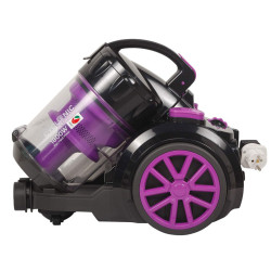 Aspirateur BLACK & DECKER 2.5 Litres / 1800W / Noir et Violet