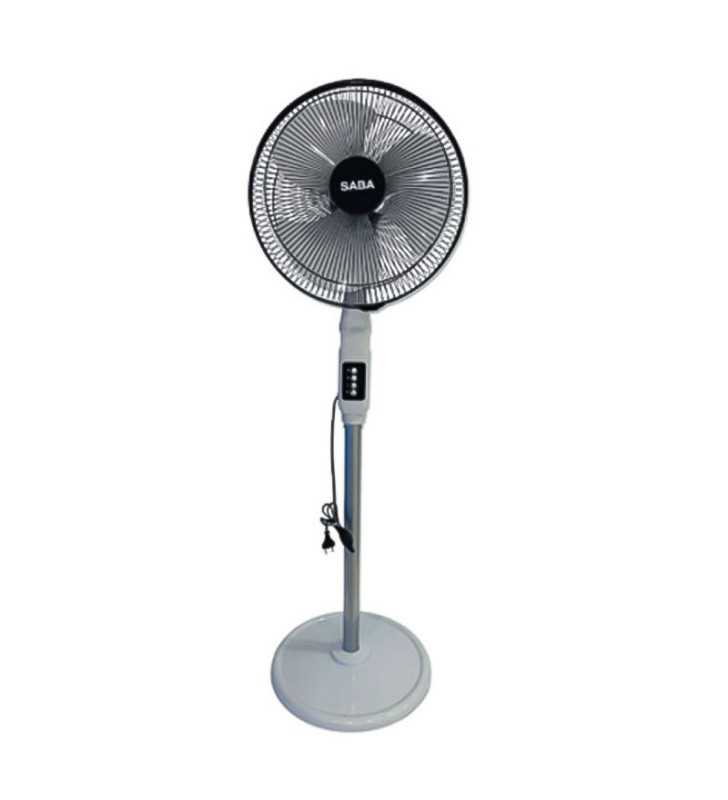 Ventilateur Sur pied SABA 16 / Noir et Gris