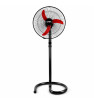 Ventilateur sur pied SABA 18 / Noir et Rouge