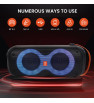 Haut parleur karaoké Portable SING-E ZQS4277 / Lumières RGB / 15W X 2 / Noir
