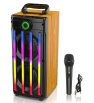 Haut-parleur Bluetooth SING-E JQS9401 / RGB / 10W Haute puissance