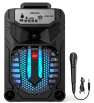 Haut-parleur Bluetooth ZQS6142 / 15W / Avec Microphone / Noir