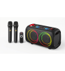 Haut-parleur Bluetooth SING-E ZQS-L17 / RGB / 40W / Karaoké Sans Fil / Noir
