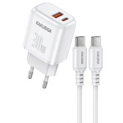 Chargeur KAKUSIGA PD 30W QC...