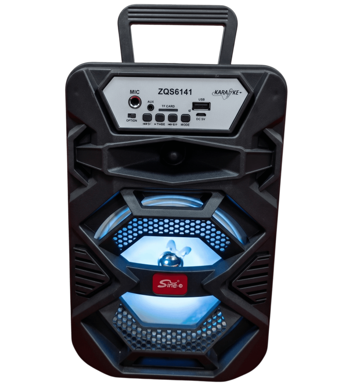 Haut Parleur Sans fil ZQS 6141 Rechargable Avec Microphone