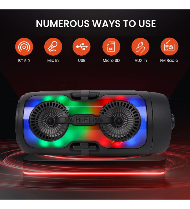 Haut-parleur Bluetooth SING-E ZQS4291 / 20W / Noir