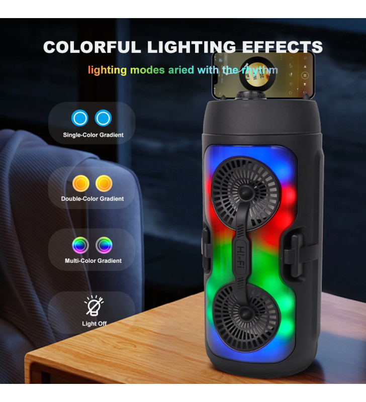 Haut-parleur Bluetooth SING-E ZQS4291 / 20W / Noir