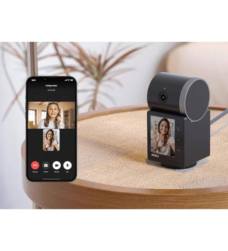 Caméra De Surveillance Interne sans fil IMOU Rex VT 5MP + carte memoire 64G / Noir