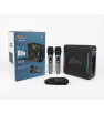Haut-parleur sans fil Sing-e ZQS-V100 / 2x Microphone / RGB / 60 W / Noir