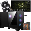 Setup Gamer Special Pc de Bureau Gaming / Ryzen 5 7600X / RTX 5050 8G / 32 Go DDR5 Avec Écran Gaming MSI MAG 24" Full HD IPS / 240 Hz