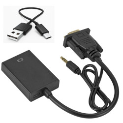 Adaptateur VGA TO HDMI avec...