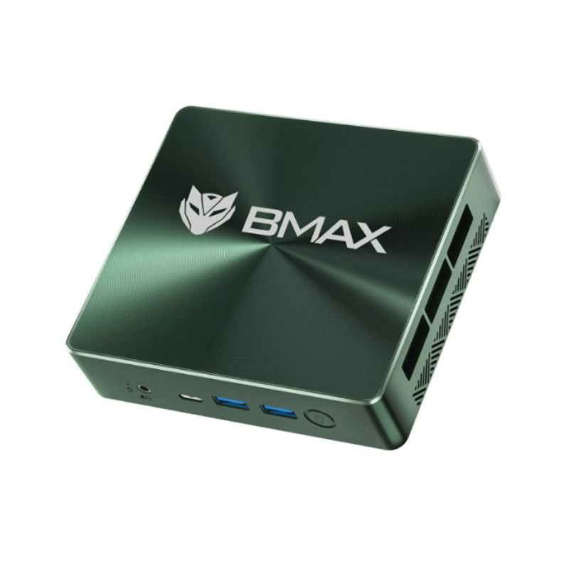 Mini Pc de bureau BMAX B6 PLUS / i3-1000NG4 / 12 Go / 512 Go SSD / Windows 11 / Vert Avec Écran Enter ECR-MO-A03 22" HD / VGA / HDMI / 60 Hz
