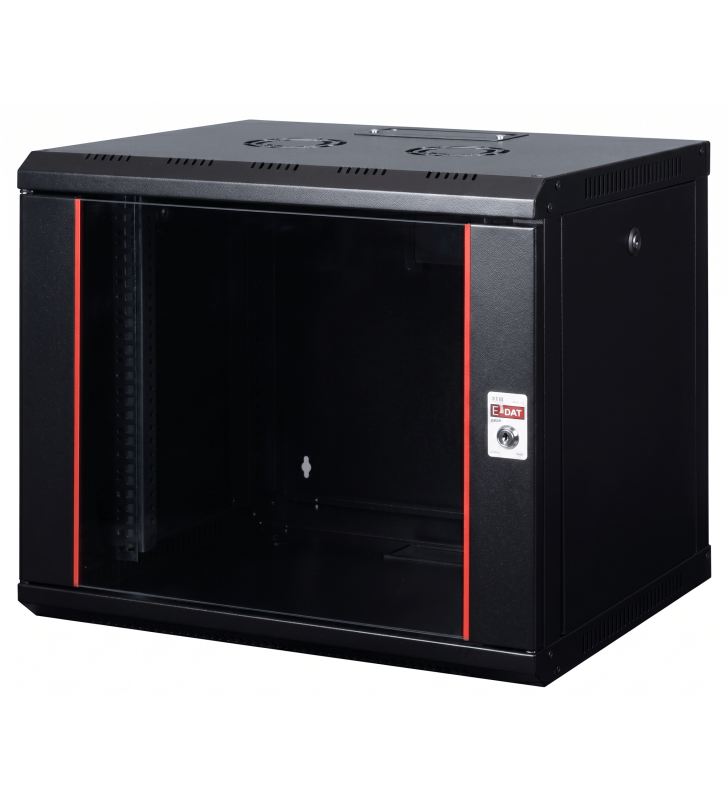 Coffret LANDE 9U 19" 600MM x 450MM RAL 9005 / Black