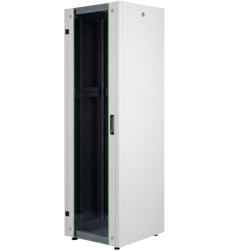 Coffret LANDE HYPERline 600MM x 600MM 42 U RAL 7035 / Gris