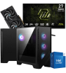 Setup Gamer Special Pc de Bureau Gaming / i7-14700F / RTX 5060 8G / 32 Go DDR5 Avec Écran Gaming MSI MAG 27" WQHD IPS / 200 Hz