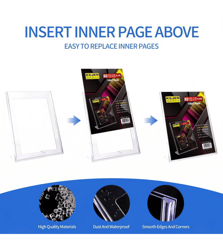 Porte Affiche 55-90 Horizontal FA825-2