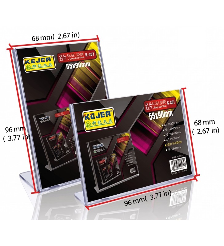 Porte Affiche 55-90 Horizontal FA825-2