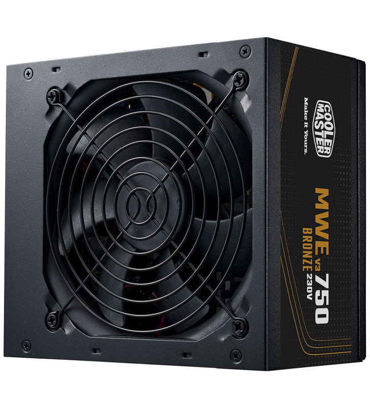 Boite d'alimentation Cooler Master MWE 750W V3 / 80 Plus Bronze